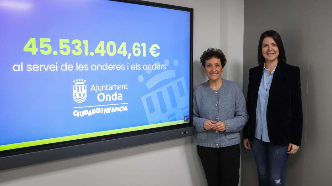 Presupuesto municipal de Onda 2026